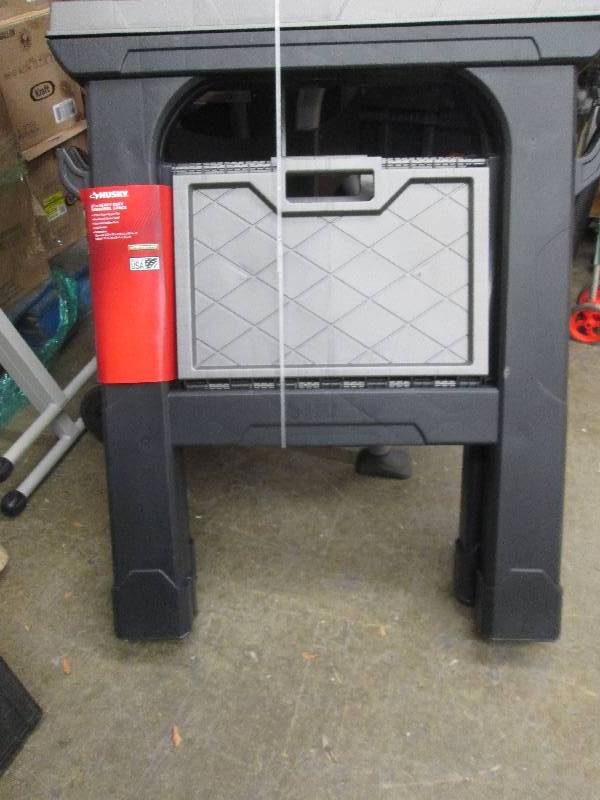 lot 174 image: husky 27 heavy duty sawhorse 2 pac...