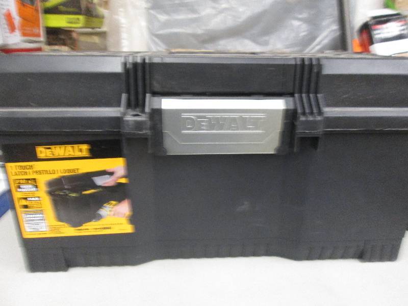 lot 180 image: dewalt 1 touch tool box ...