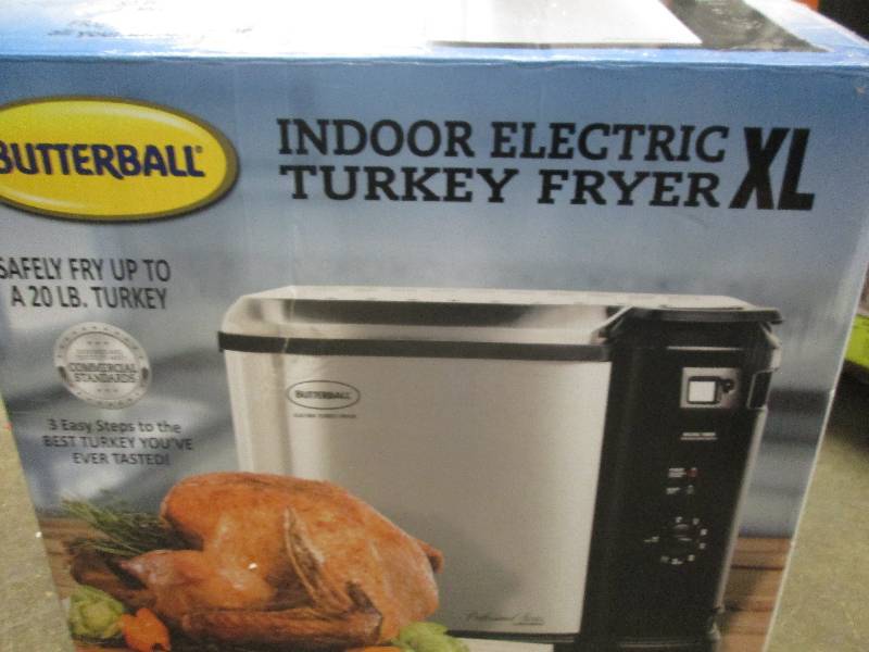 lot 184 image: butterball indoor electric XL turke...