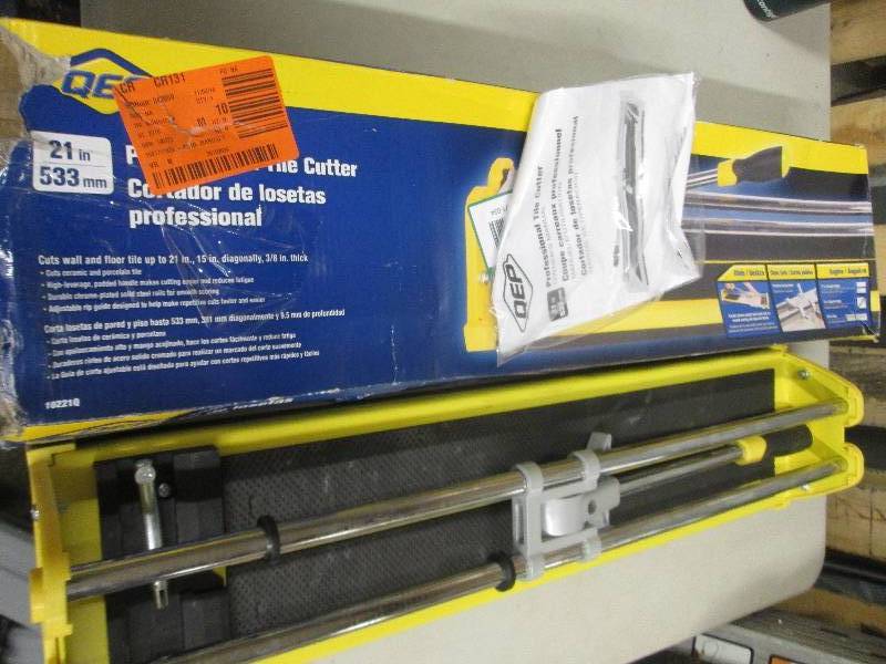 lot 192 image: qep 21 professional tile cutter op...