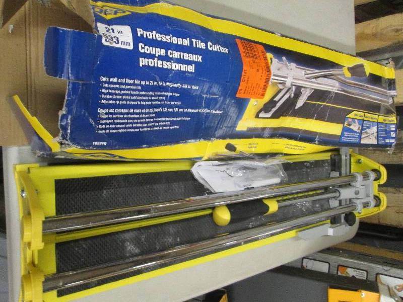 lot 194 image: qep 21 professional tile cutter op...