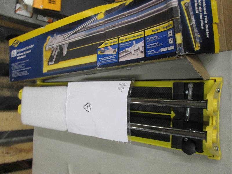 lot 196 image: qep 21 professional tile cutter op...