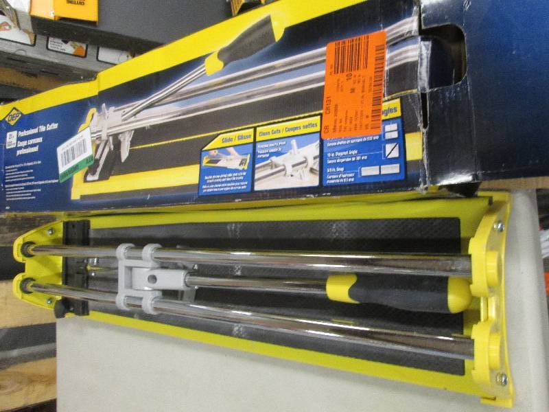 lot 198 image: qep 21 professional tile cutter op...