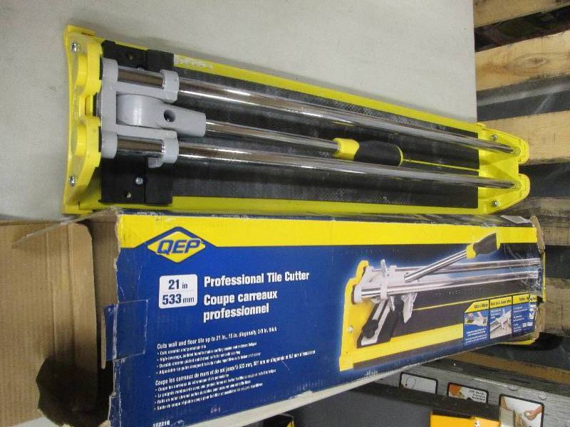 lot 199 image: qep 21 professional tile cutter op...