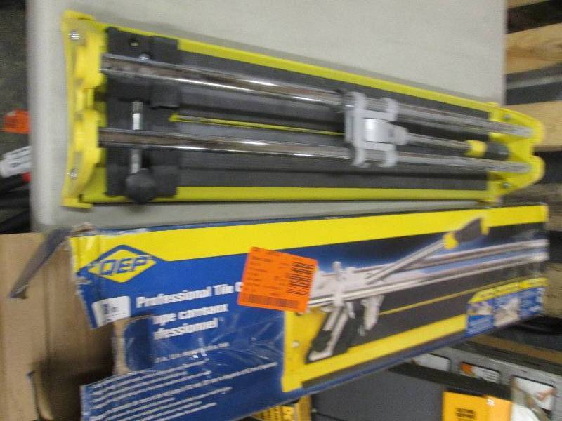lot 201 image: qep 21 professional tile cutter op...