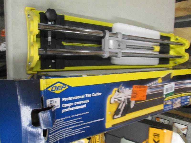 lot 202 image: qep 21 professional tile cutter op...