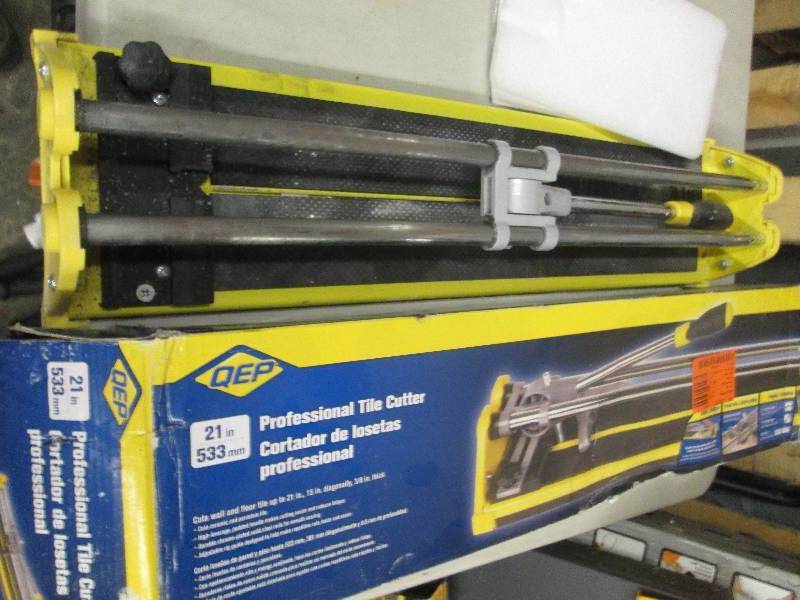 lot 203 image: qep 21 professional tile cutter op...