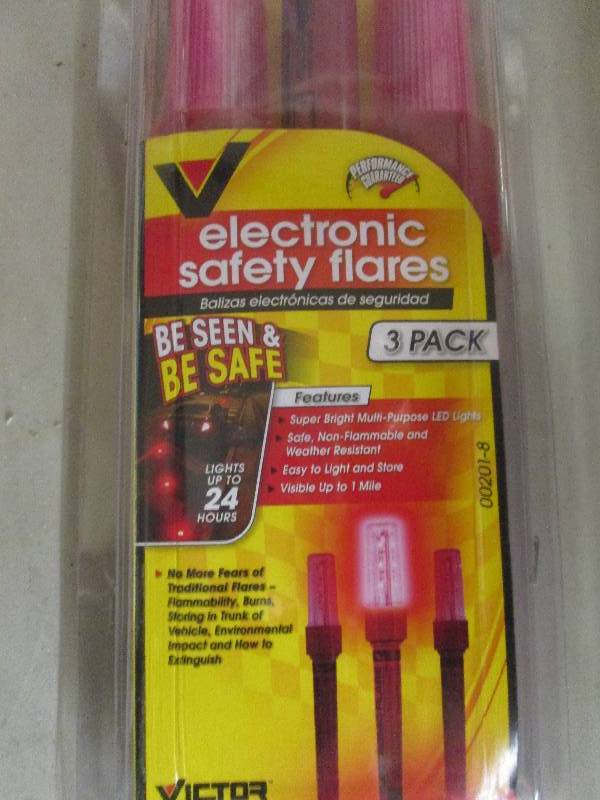 lot 209 image: 6  packages of 3 electronic saftey ...