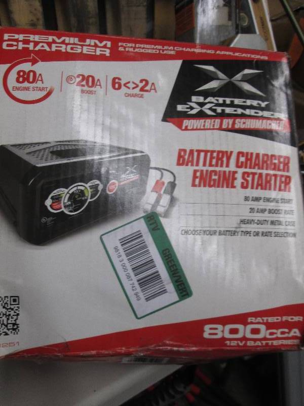 lot 214 image: battery extender premium charger wi...