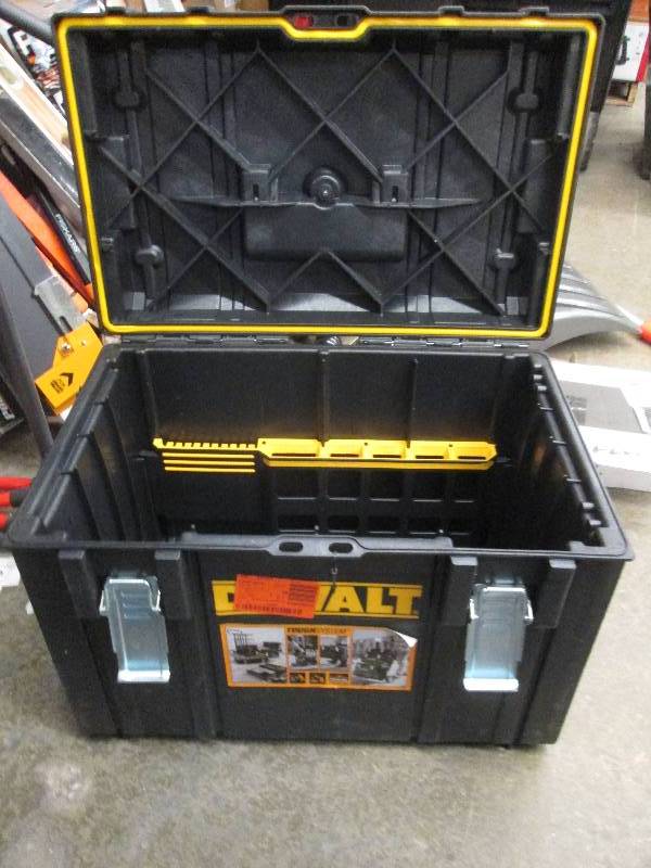 lot 219 image: dewalt tough system tool box just t...