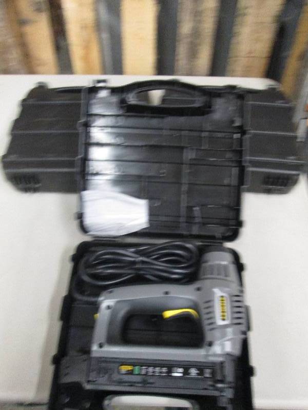 lot 224 image: 3 electric stanley brad nailers all...