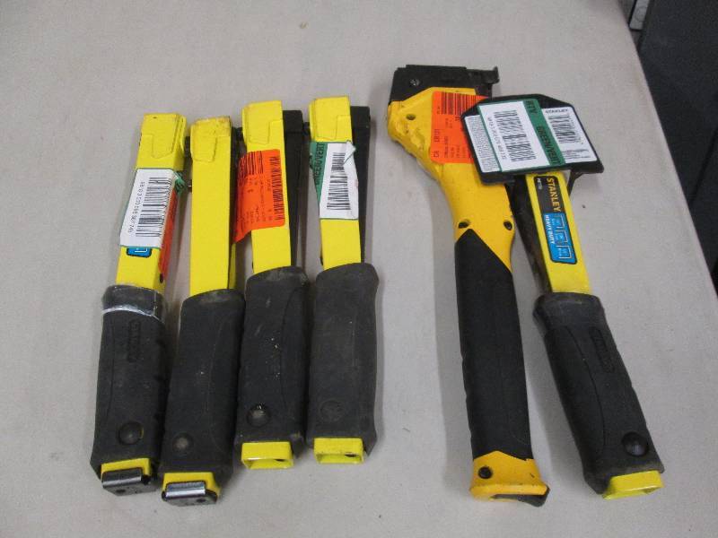 lot 269 image: 6 stanley professional hammer tacke...
