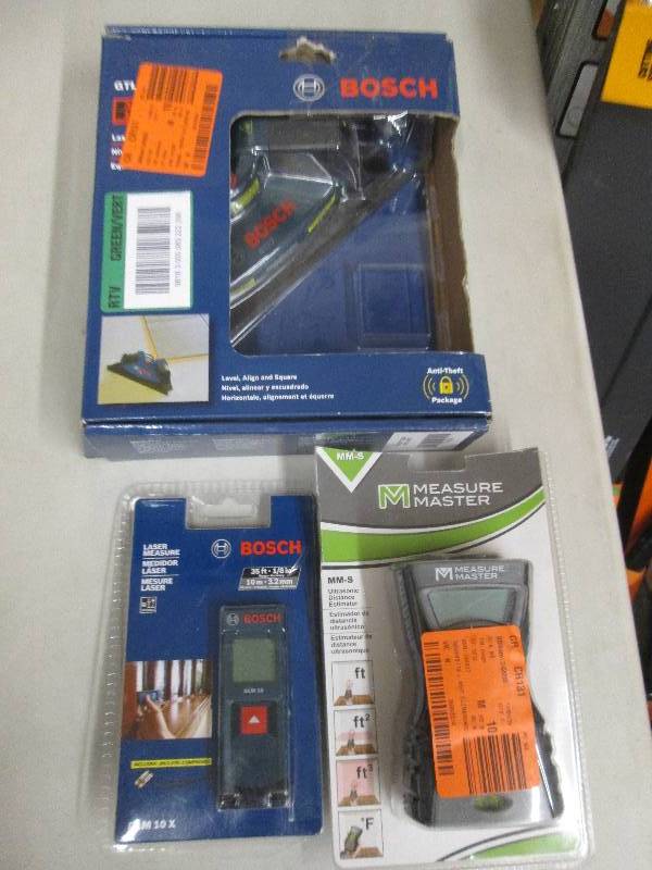 lot 278 image: 1 bosch tile laser , 1 bosch laser ...