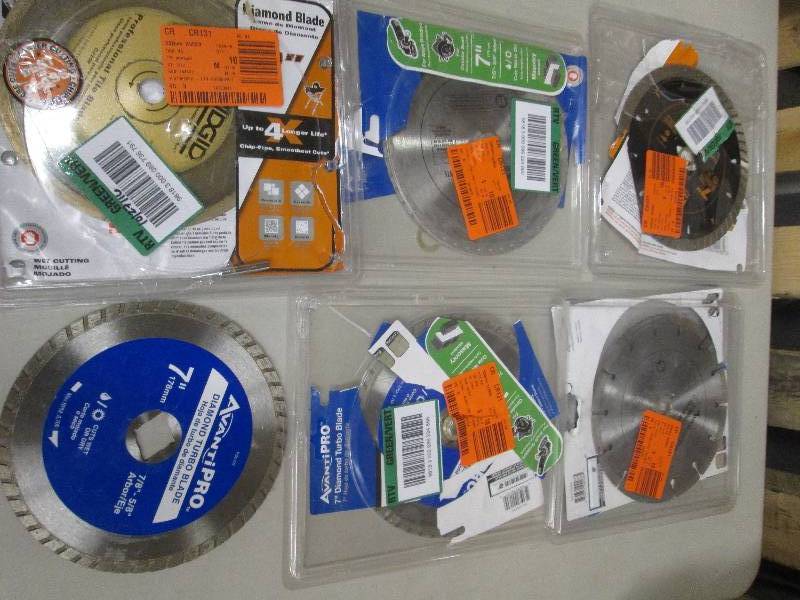 lot 281 image: lot of 6- 7 blades open box some a...
