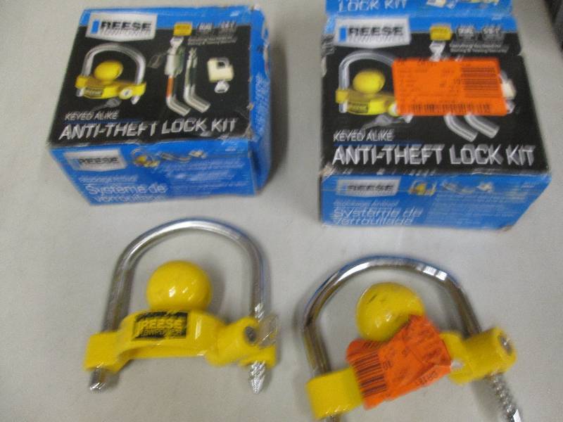 lot 288 image: 4 reese anti theft locking kits ope...