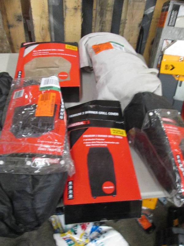 lot 290 image: lot of 5 grill covers open box ...
