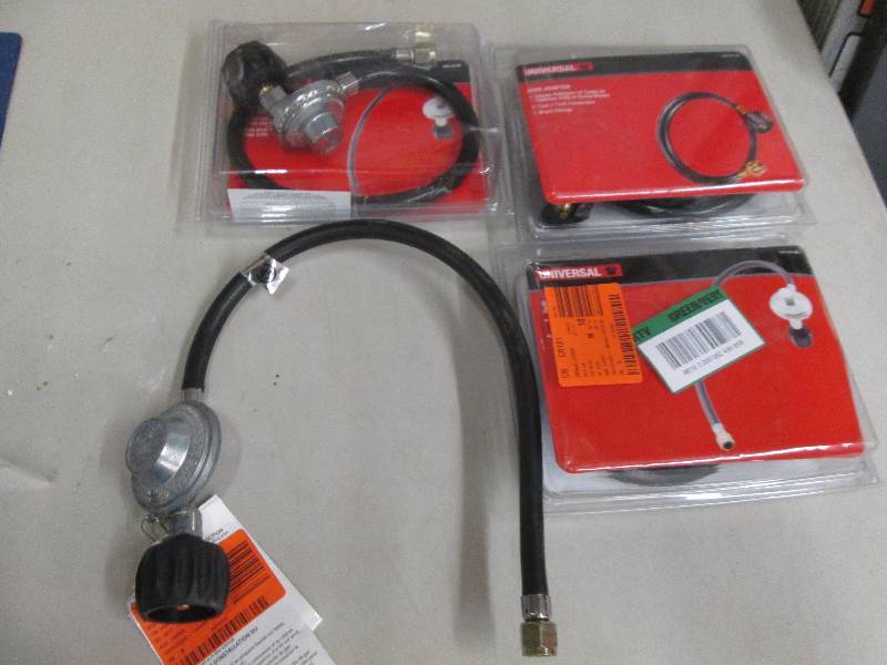 lot 293 image: 4 replacment hoses and regulators f...