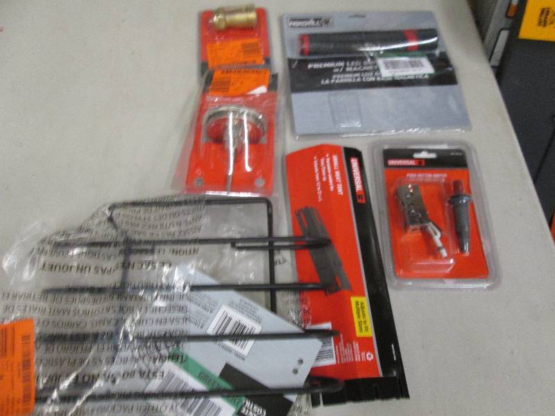 lot 295 image: lot of grill stuff a rib rack , tem...