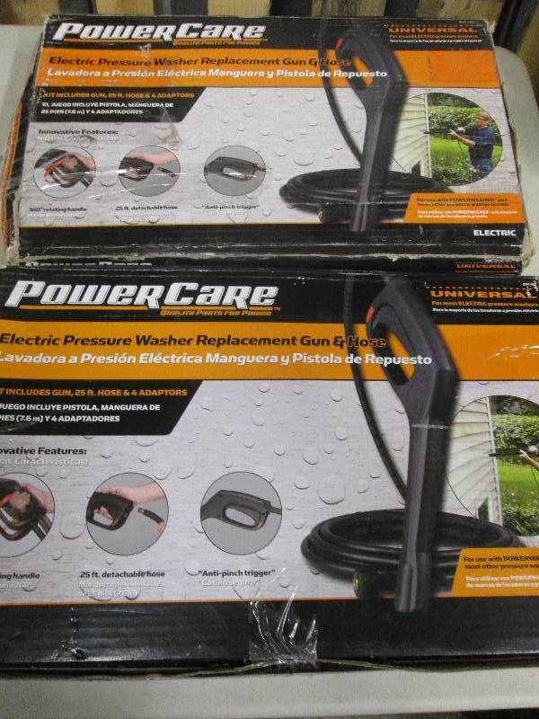 lot 298 image: 2 powercare electric pressure washe...