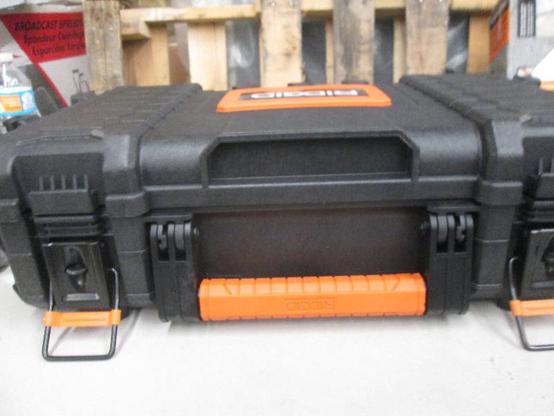 lot 326 image: ridgid  22 inch gear organizer ...