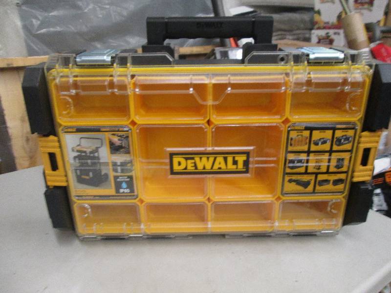 lot 335 image: dewalt ds100 organizer looks new 21...