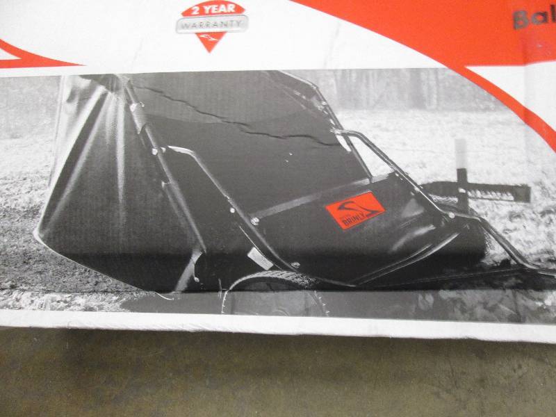 lot 345 image: brinly pull behind lawn sweeper ope...