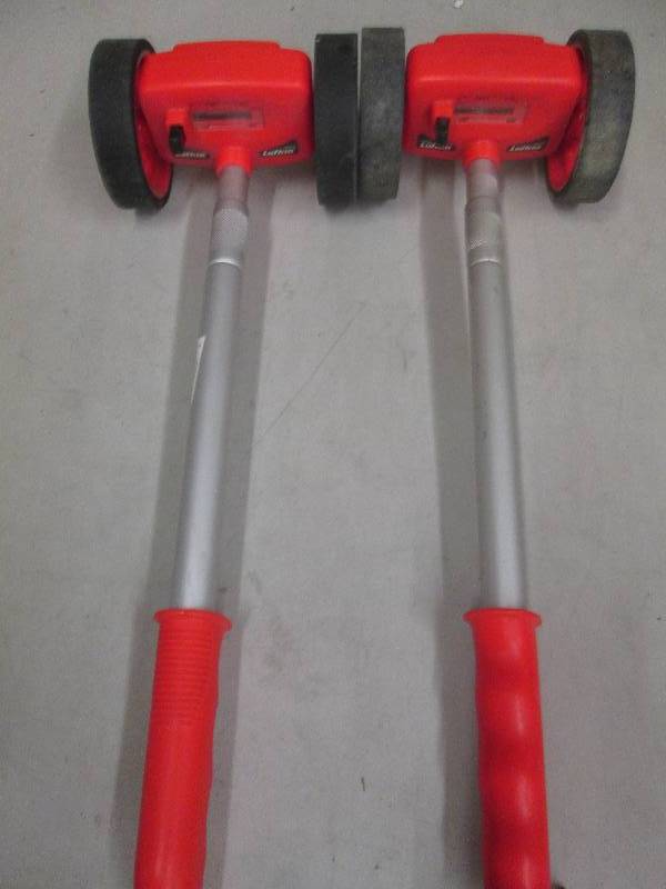 lot 378 image: 2 lufkin measuring wheels ...