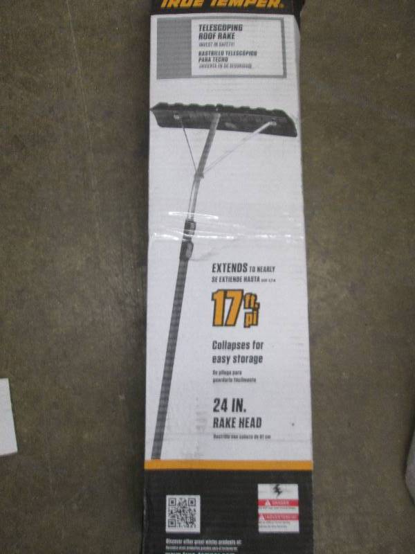 lot 380 image: 1 true temper 17 foot 24 inch rake ...