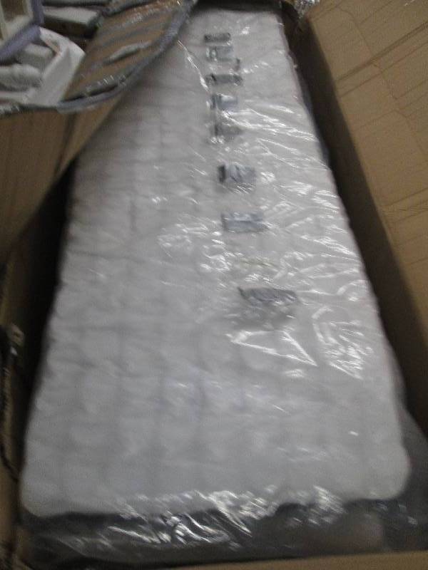 lot 412 image: blue super plush sofa has storage u...