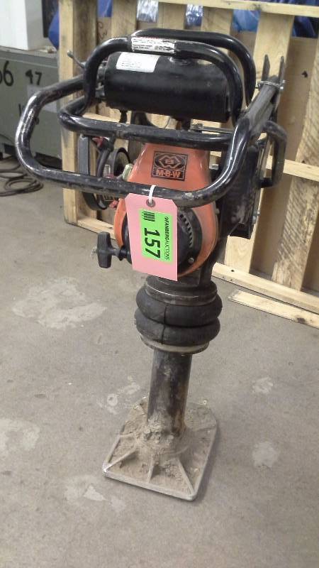 lot 157 image: M-B-W Vibratory Ground Pounder Plate