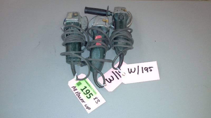 lot 195 image: (3) Grinders