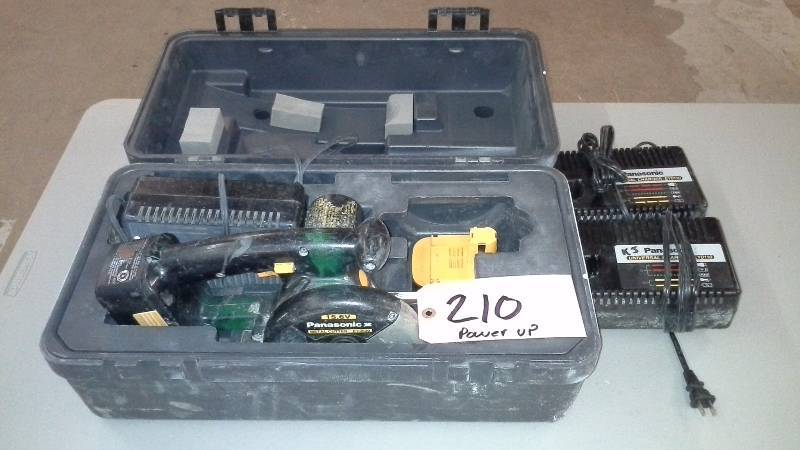 lot 210 image: Panasonic EY3530 Metal Cutter