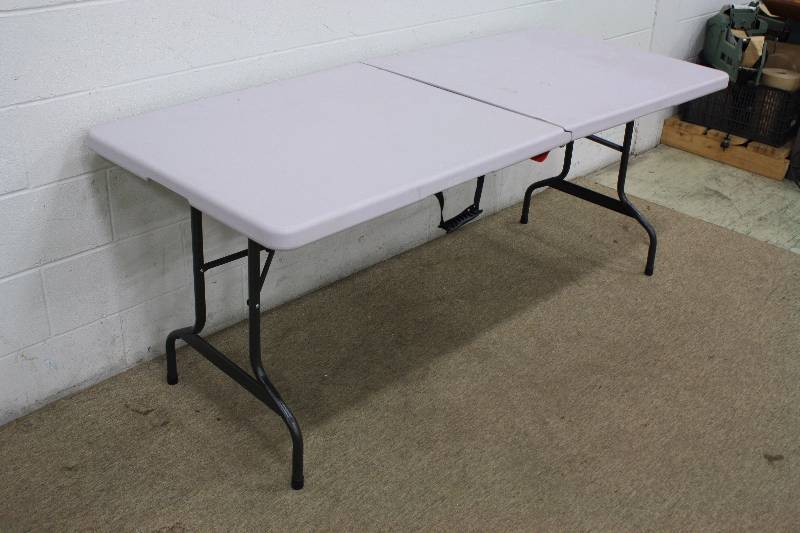 lot 21A image: 6 Foot Folding Table