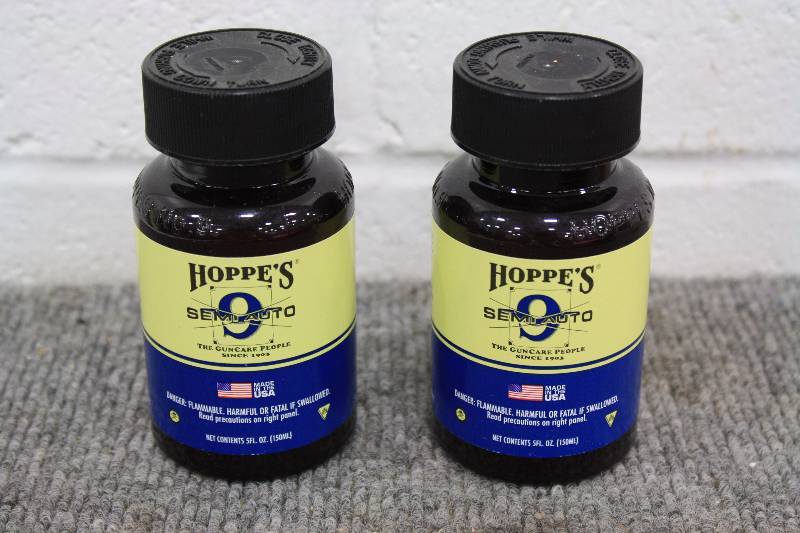 lot 27 image: Hoppes Semi Auto Solvent  New - 2 Qty