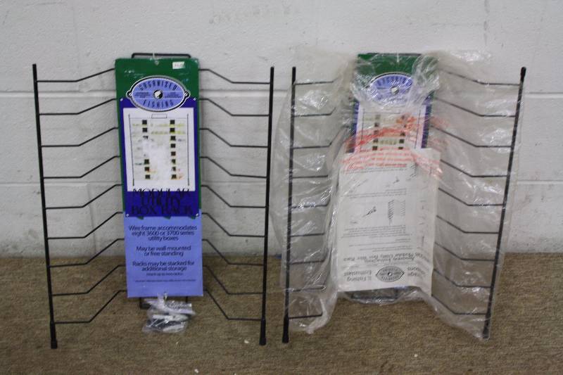lot 114 image: Modular Utility Box Wire Rack - New - 2 Qty