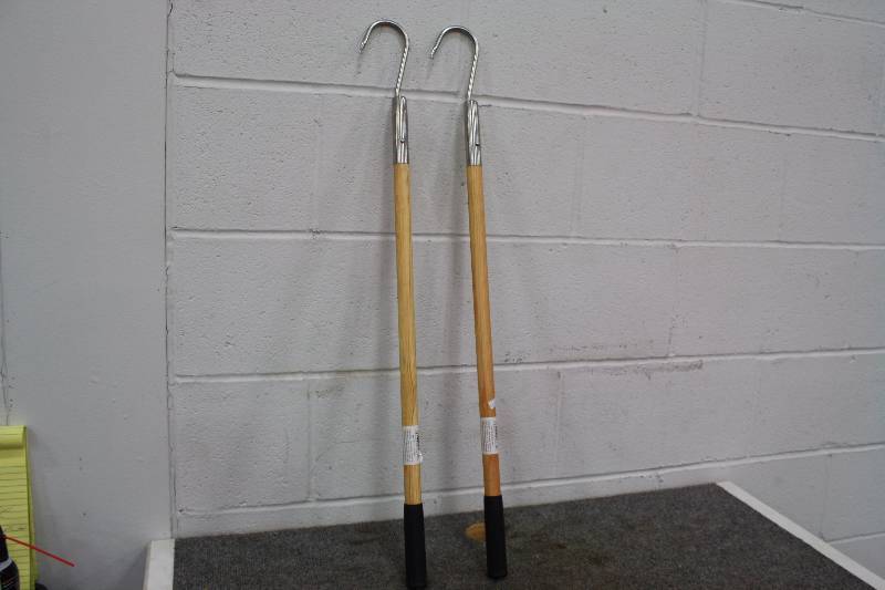 lot 54 image: 2 Fishing Gaffs - New