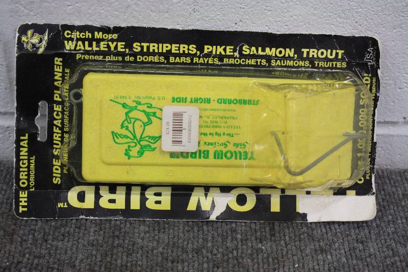 lot 80 image: Yellow Bird Surface Planer  Fishing