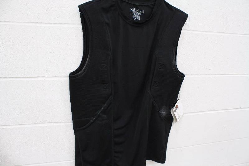 lot 14A image: Tactical Sleeveless Holster Shirt  XXL