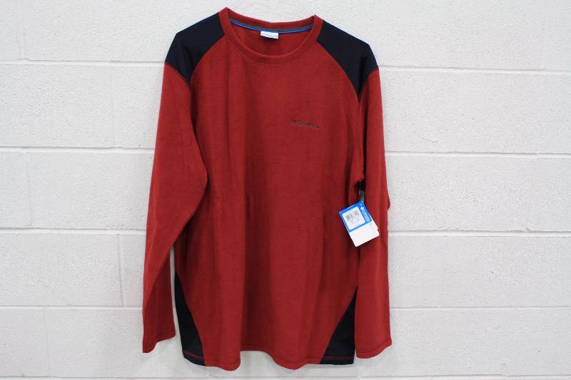 lot 85A image: Columbia Mens Fleece Sweatshirt Size XXL - New