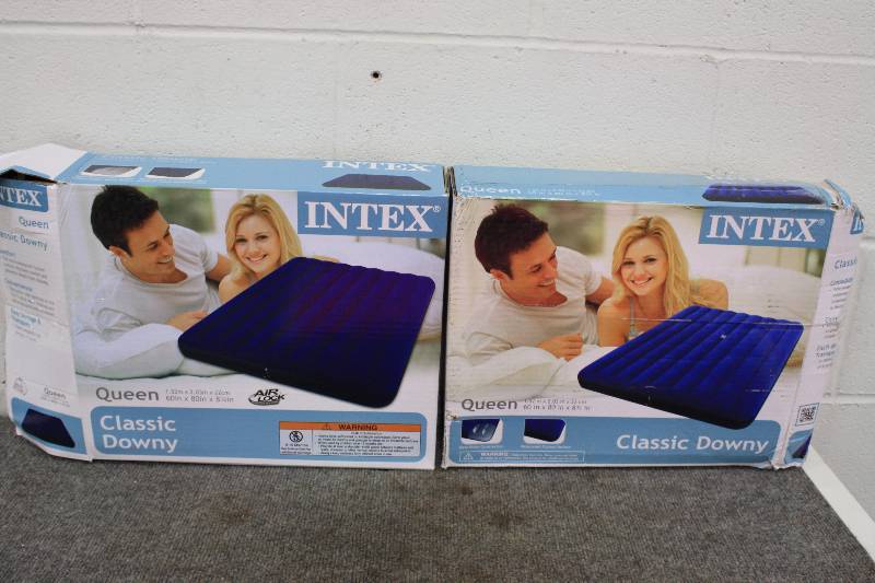 lot 91 image: INTEX Queen Air Beds - 2 Qty
