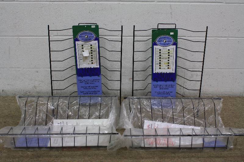 lot 89 image: Modular Utility Box Wire Rack - New - 4qty