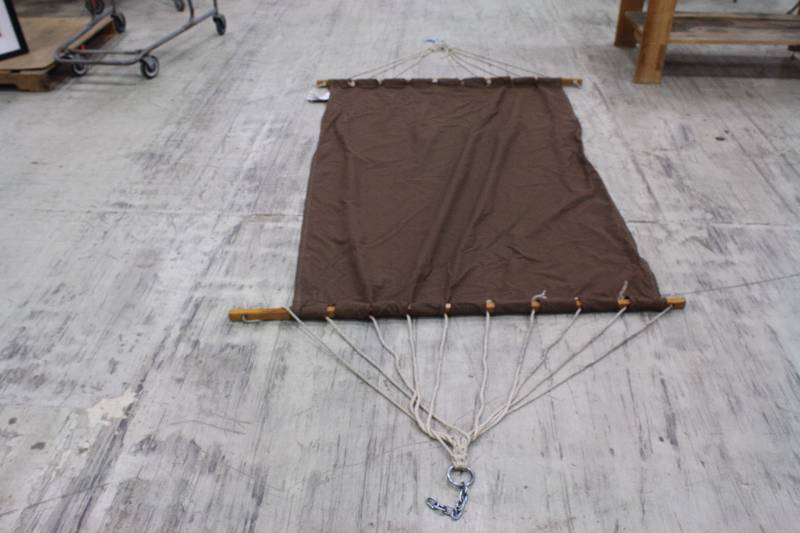 lot 76 image: Brown Outdoor Hammock