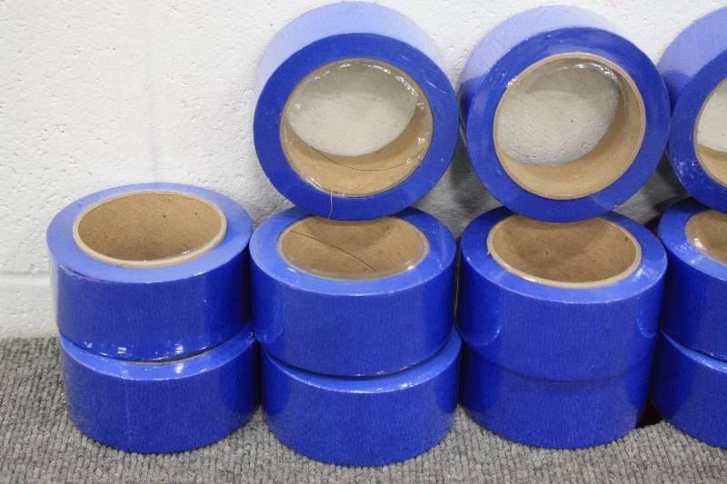 lot 63 image: 16 Rolls of 2 Blue Masking Tape