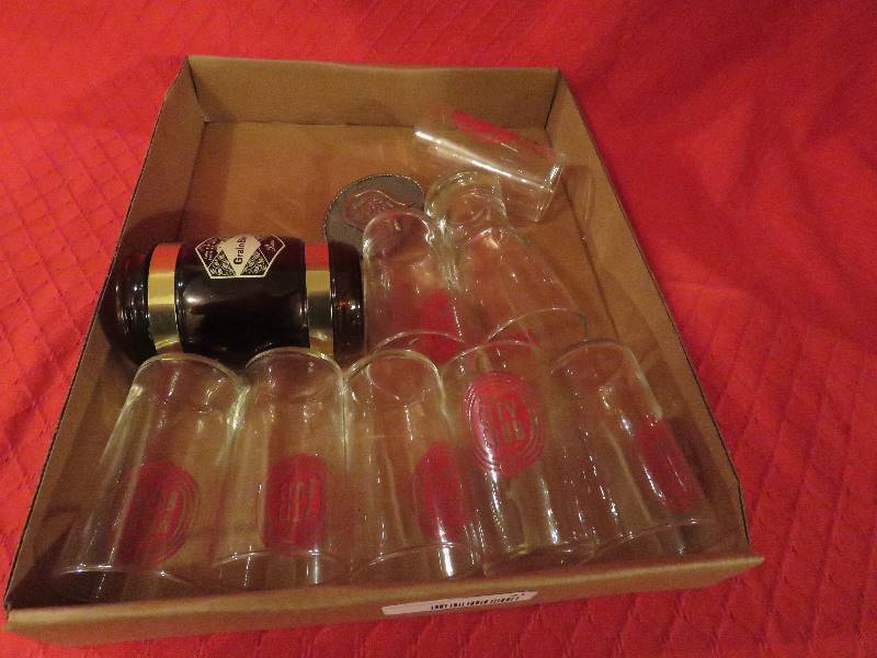 lot 41 image: Collectible Beer Glasses