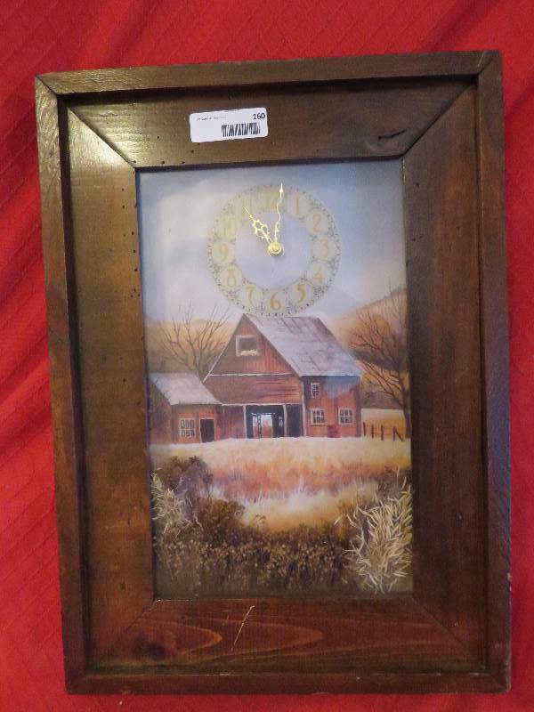 lot 160 image: Vintage Clock