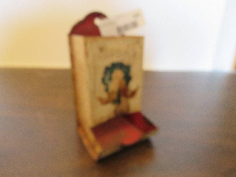 lot 308 image: Antique Match Holder