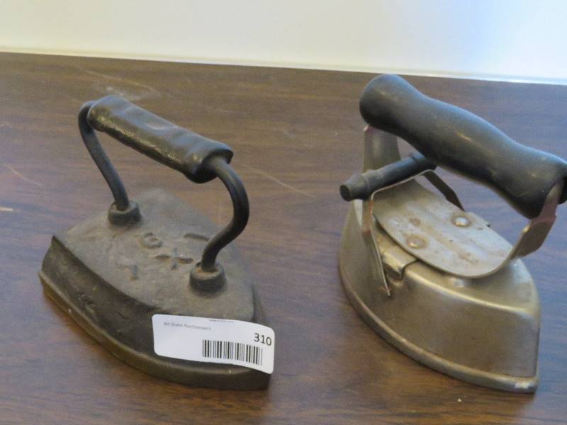 lot 310 image: Antique Irons