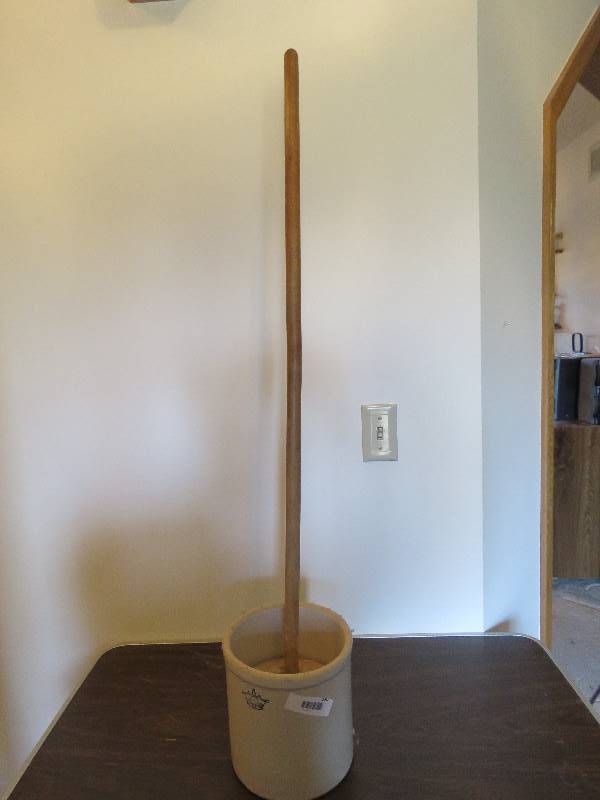 lot 330 image: Antique Butter Churn