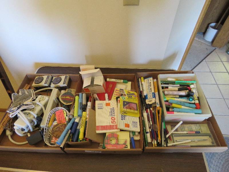 lot 388 image: Misc. Office Supplies