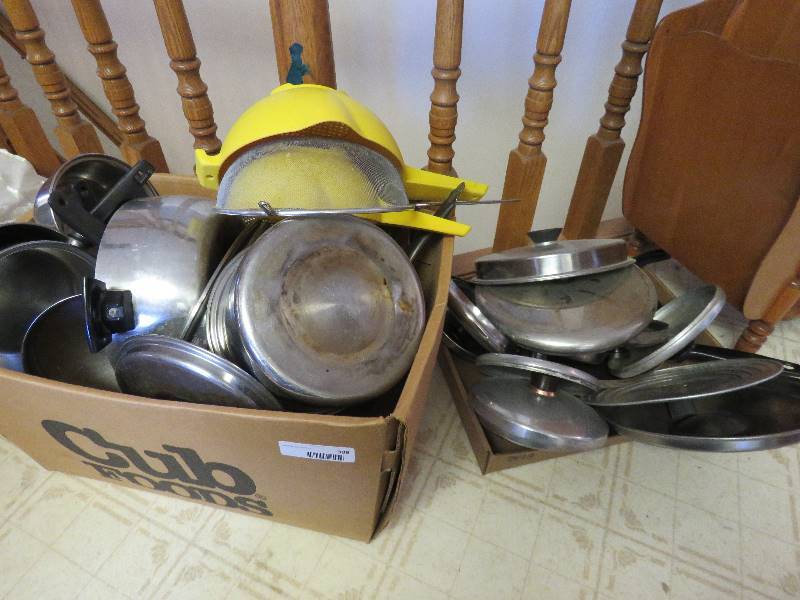 lot 398 image: Pots and Pans